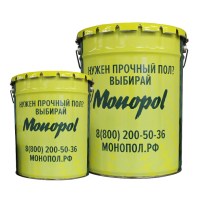 Monopol (Монопол) Epoxy 4 прозрачный грунт для эпоксидного наливного пола